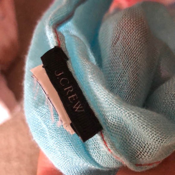 J Crew Long Multi Color Stripe Scarf - Picture 7 of 7